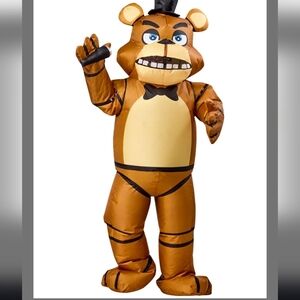 Freddy Fazbear Five Nights At Freddys Inflatible Kids Costume